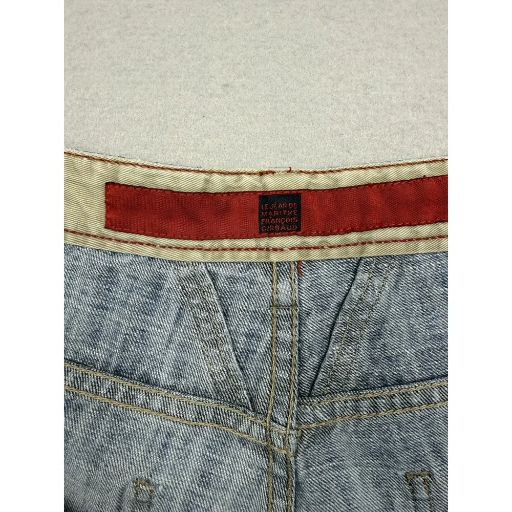 Vintage Marithe Francois Girbaud Jean Shorts Mens Size 42 Baggy